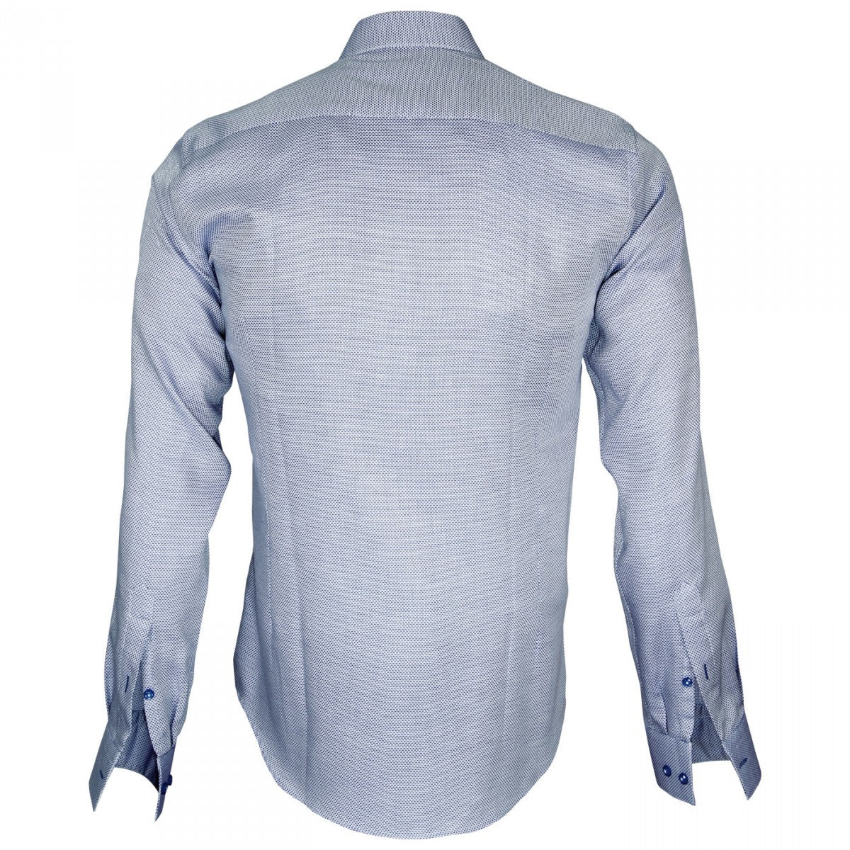 Chemise tissu armuré HASTING Andrew Mc Allister Q4AM3 bleu clair