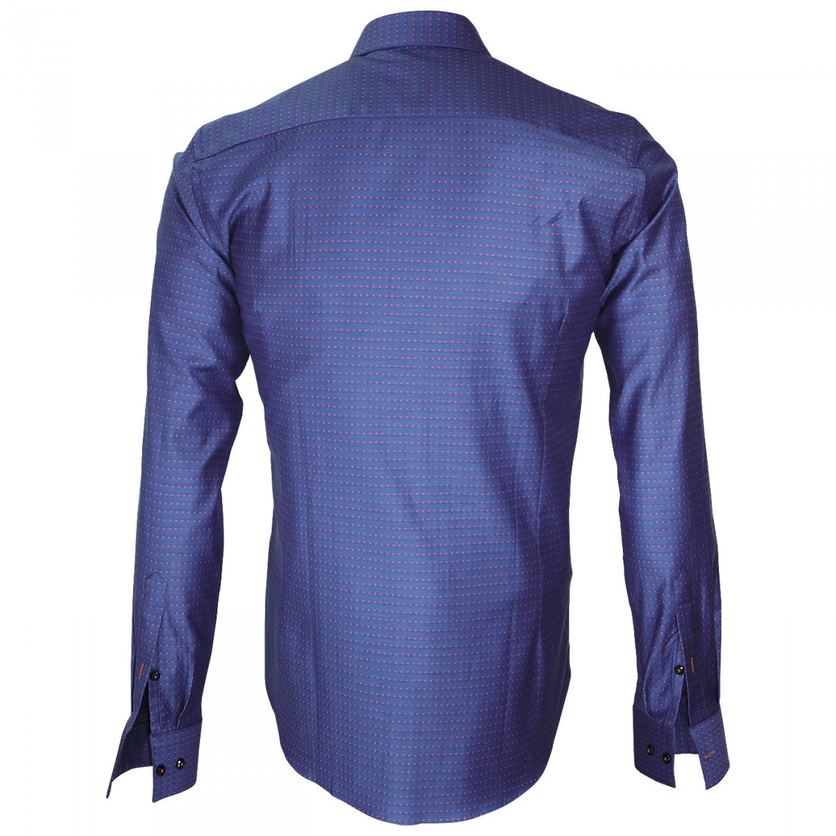 Chemise twill armuré HASTING Andrew Mc Allister Q4AM5 bleu