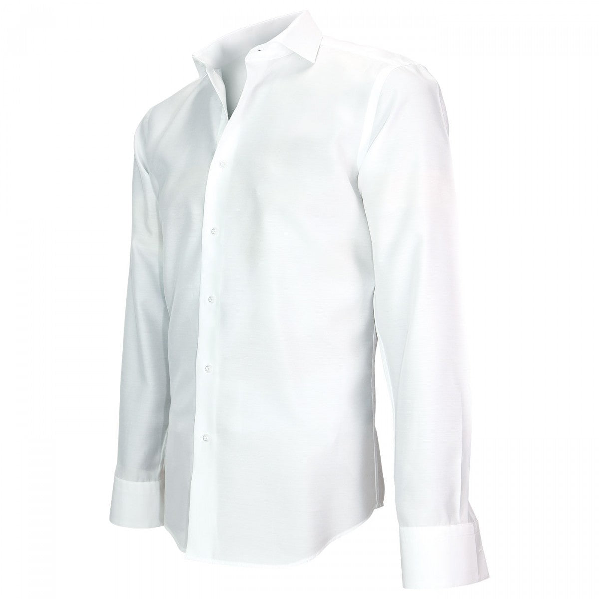 Chemise en gabardineLEEDS Andrew Mac Allister XP2AM4 blanc bleu ciel