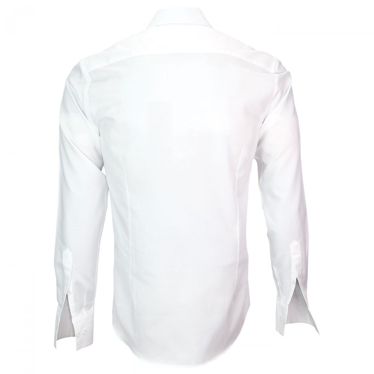 Chemise tissu armuréLEEDS Andrew Mac Allister XP2AM2 blanc bleu