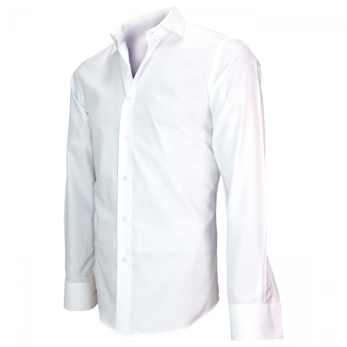 Chemise tissu armuréLEEDS Andrew Mac Allister XP2AM1 blanc