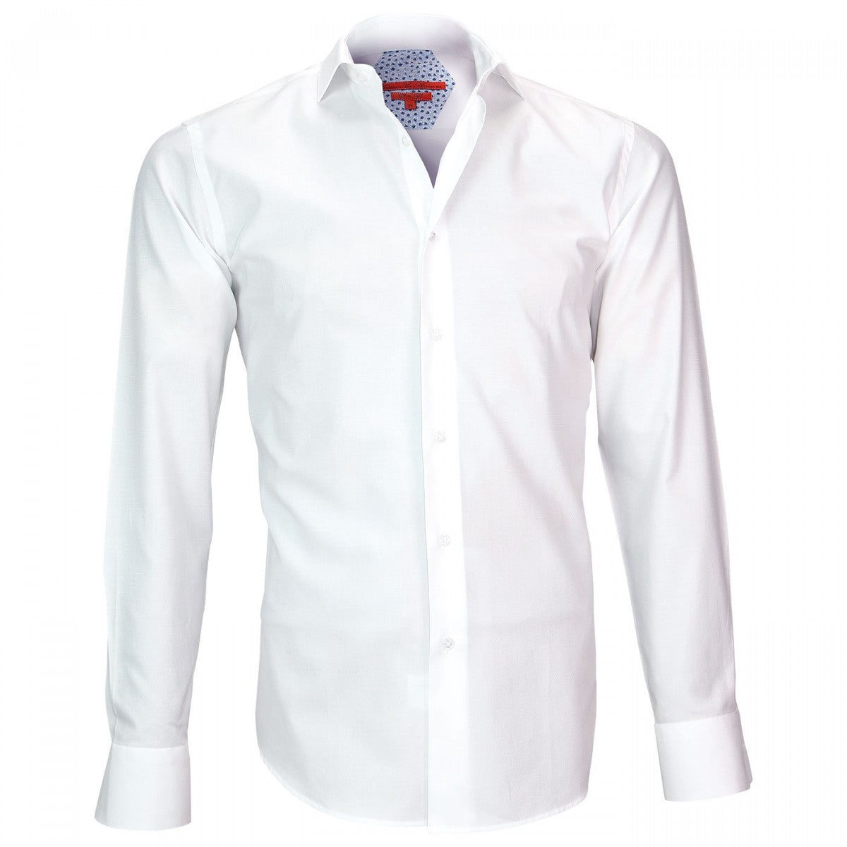 Chemise tissu armuréLEEDS Andrew Mac Allister XP2AM1 blanc