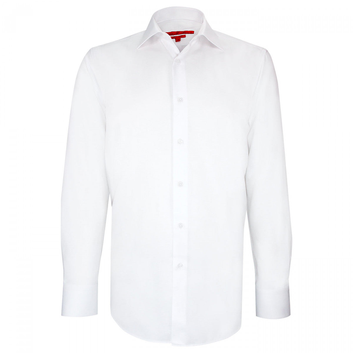 Chemise cintrée tissu armuré AB1AM4 blanc