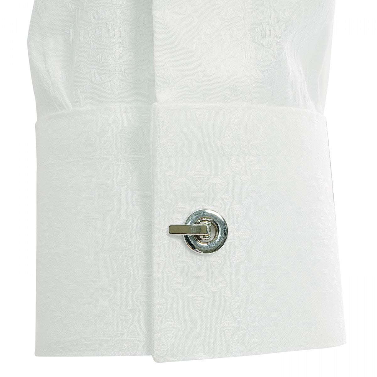 Chemise blanche jacquardWEMBLEY Andrew Mc Allister J3AM2 blanc polaire
