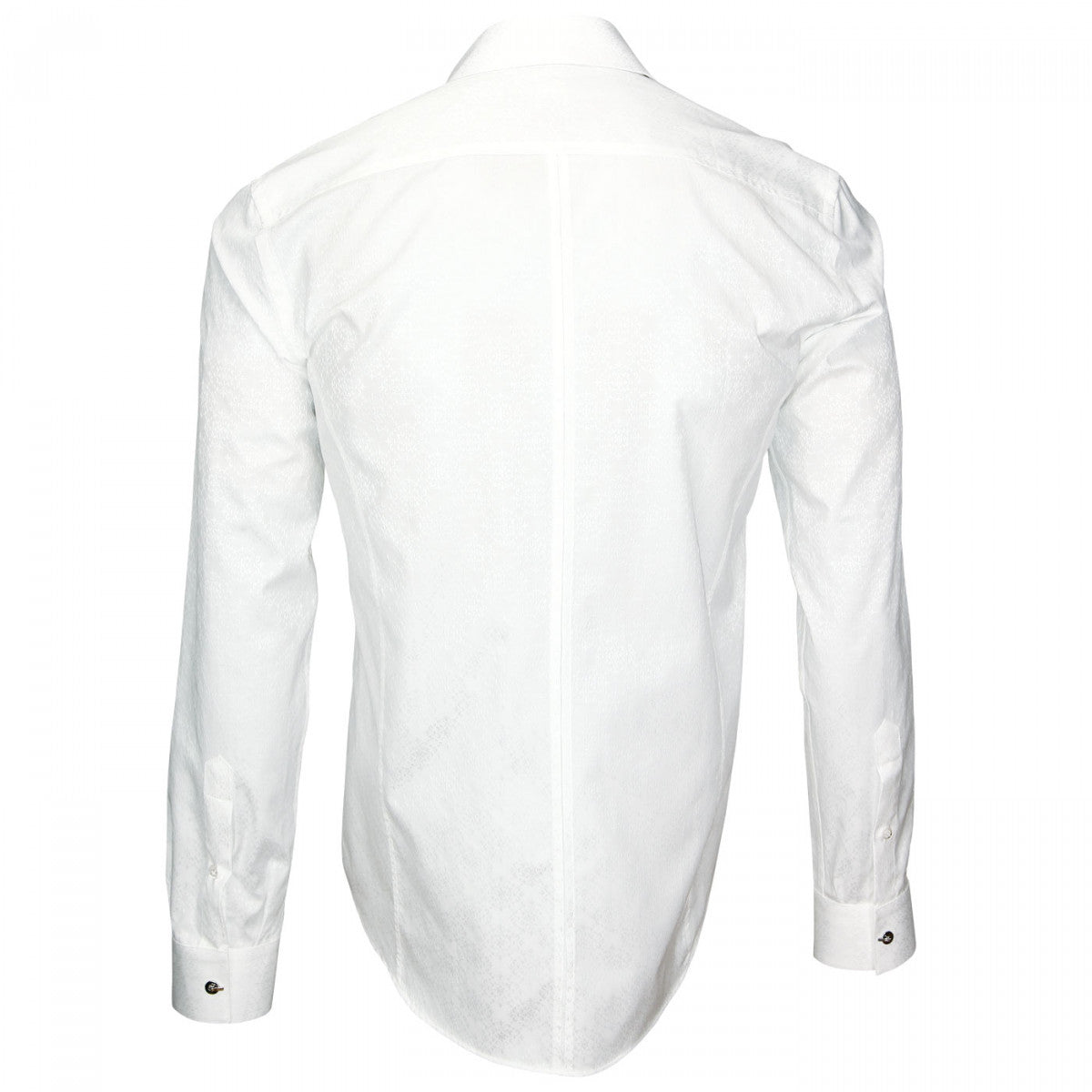 Chemise blanche jacquardWEMBLEY Andrew Mc Allister J3AM2 blanc polaire