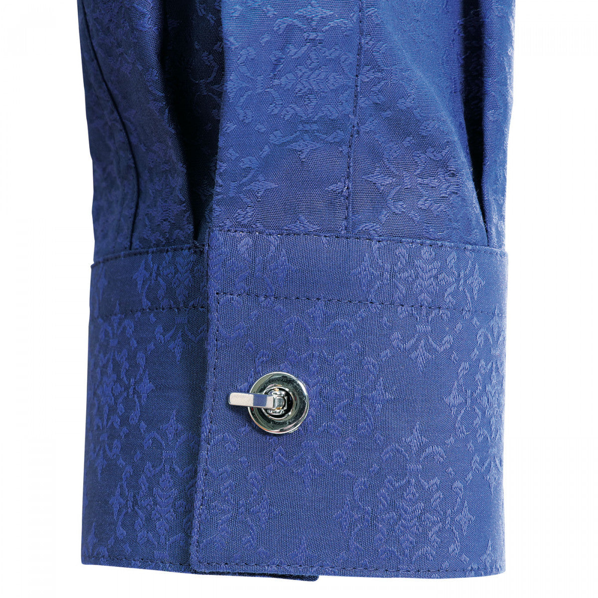 chemise tissu jacquardWEMBLEY Andrew Mc Allister J3AM1 bleu