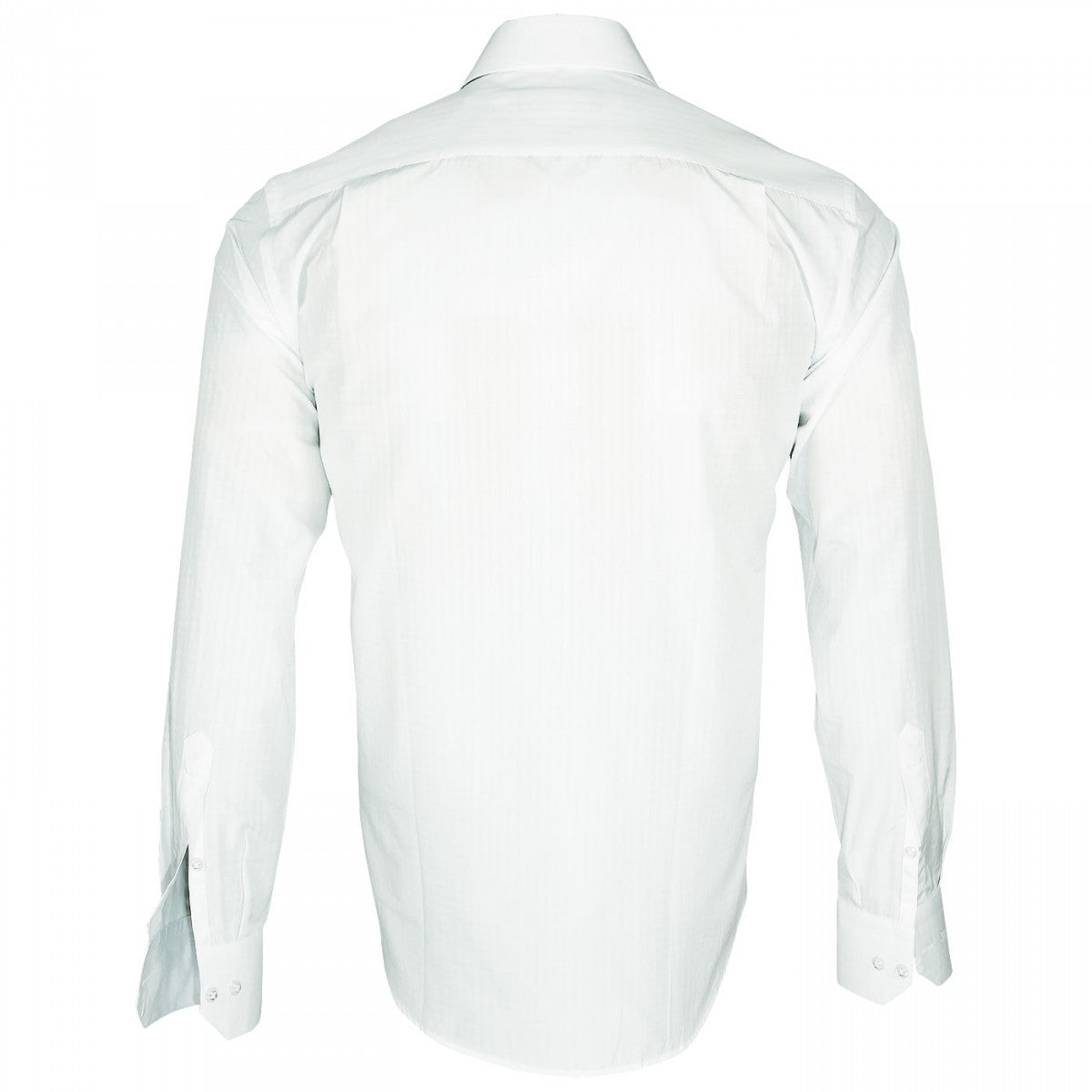 Chemise tissu armuré CLASSICO Emporio balzani Q11EB2 blanc blanc