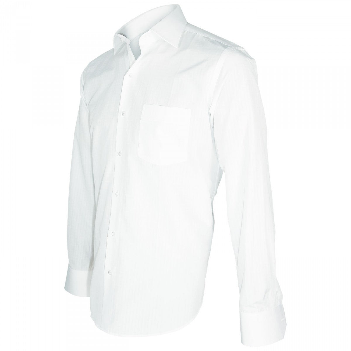 Chemise tissu armuré CLASSICO Emporio balzani Q11EB2 blanc blanc