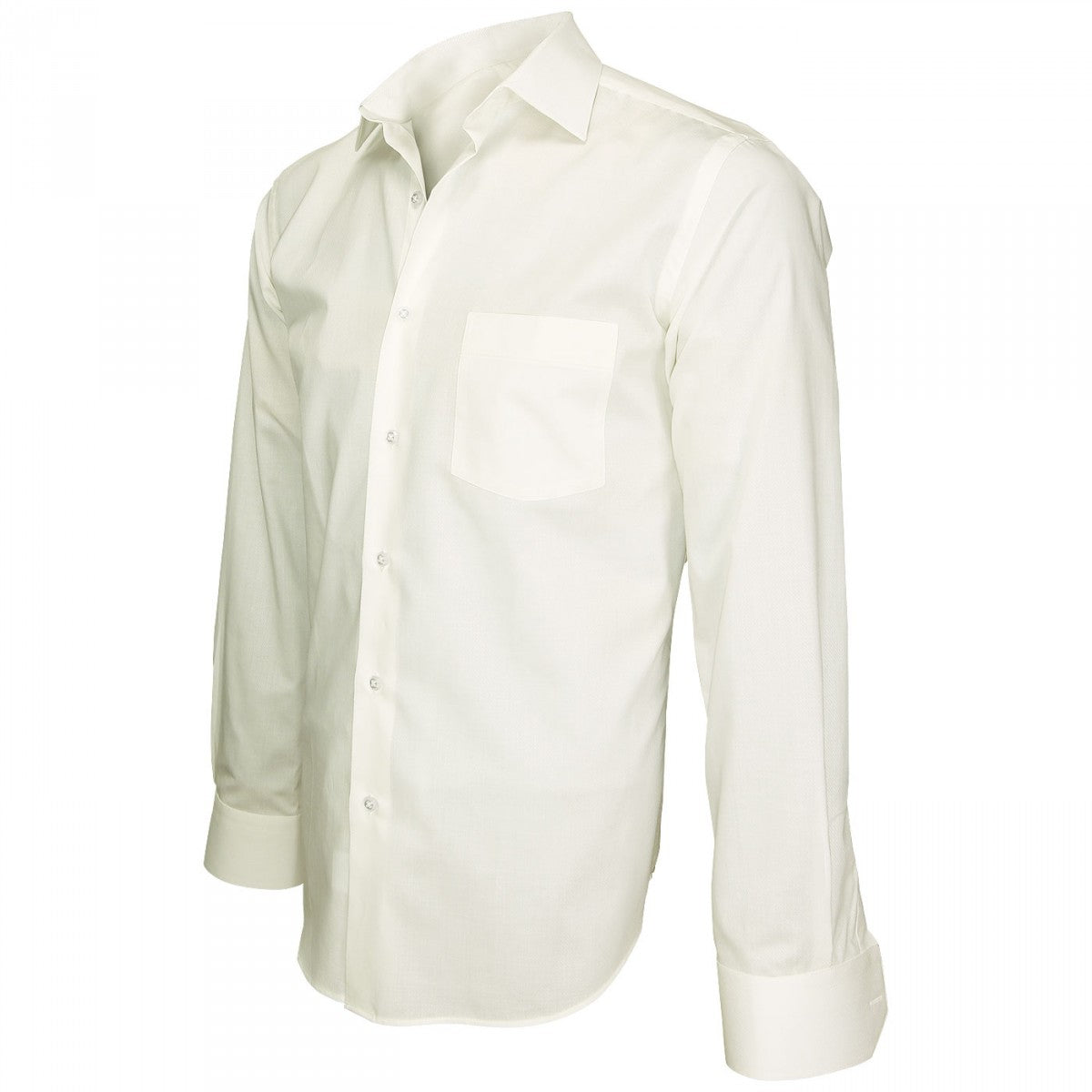 Chemise tissu armuréSAINT JAMES Andrew Mc Allister J5AM5 beige