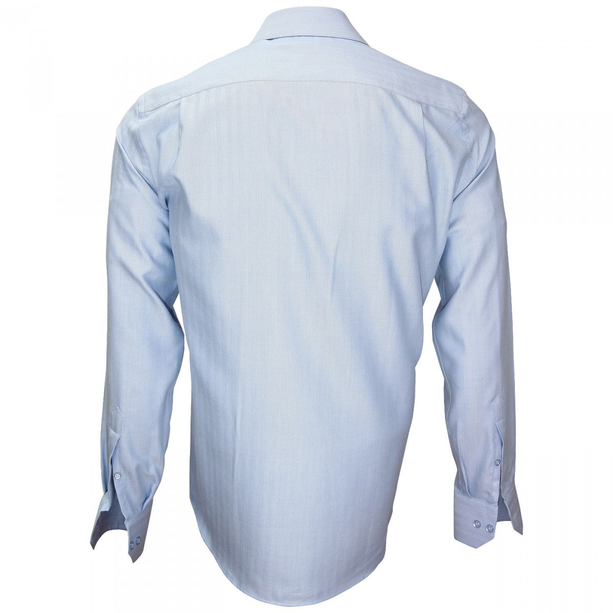 Chemise tissu armuréSAINT JAMES Andrew Mc Allister J5AM7 bleu
