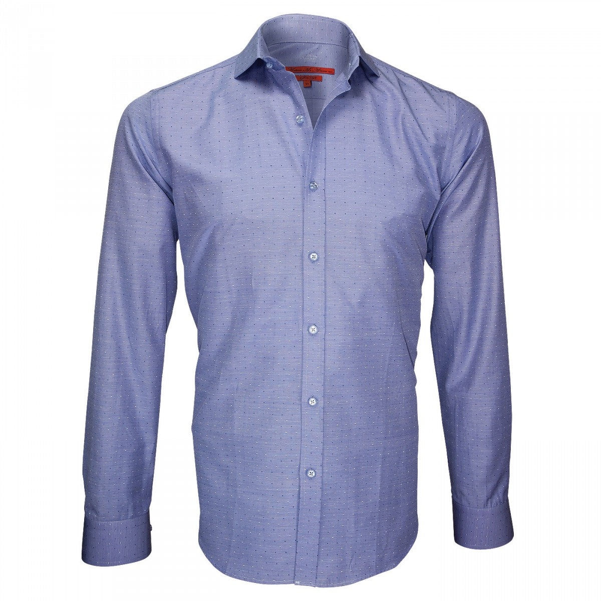 Chemise popeline armuréeARCHWAY Andrew Mc Allister J11AM3 bleu indigo