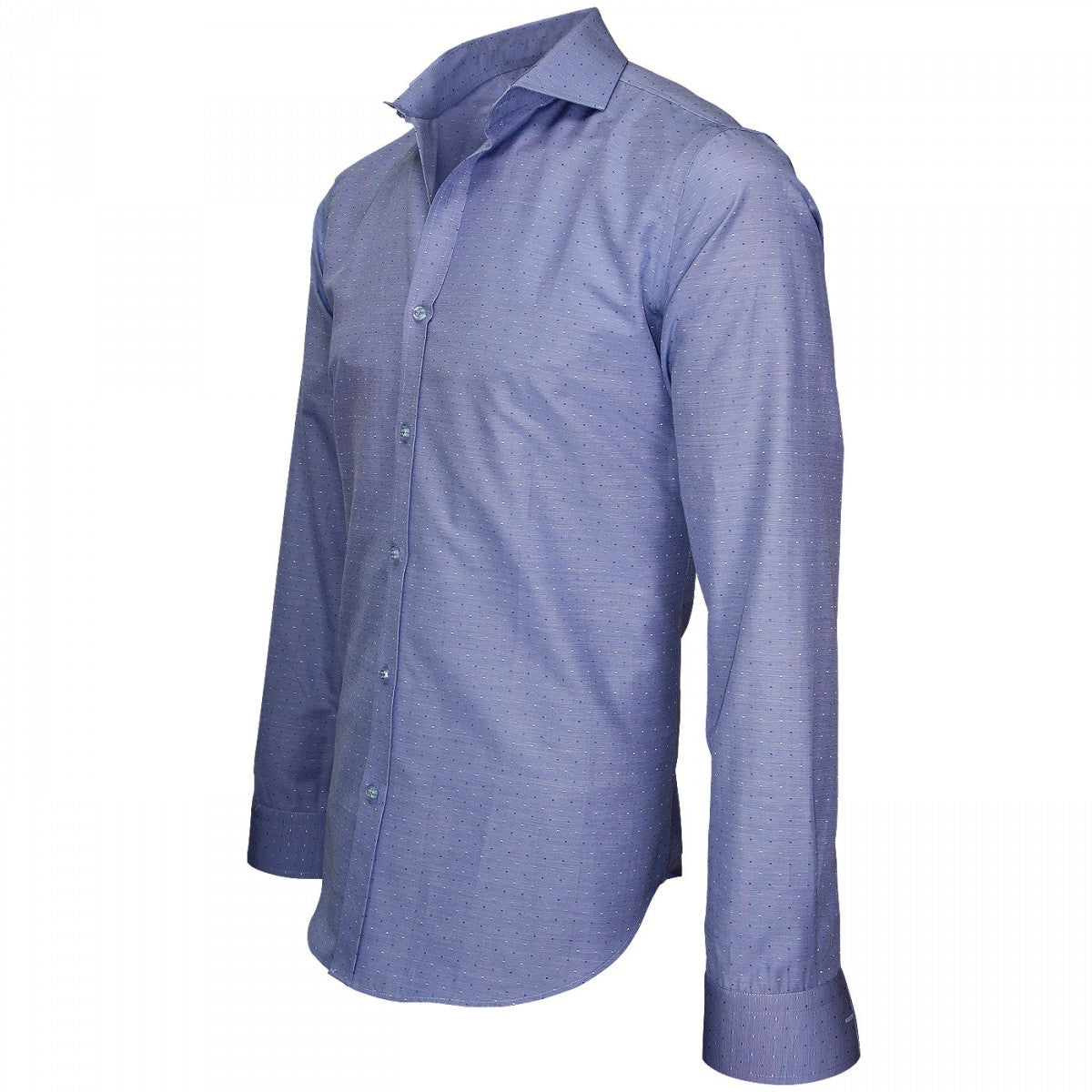 Chemise popeline armuréeARCHWAY Andrew Mc Allister J11AM3 bleu indigo