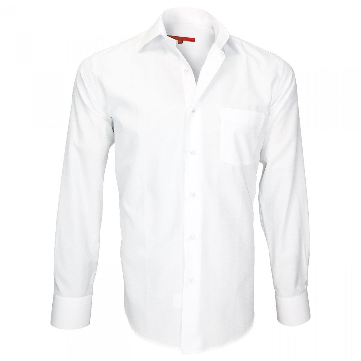 Chemise tissu armuréeBUSINESS Andrew Mc Allister J8AM5 blanc