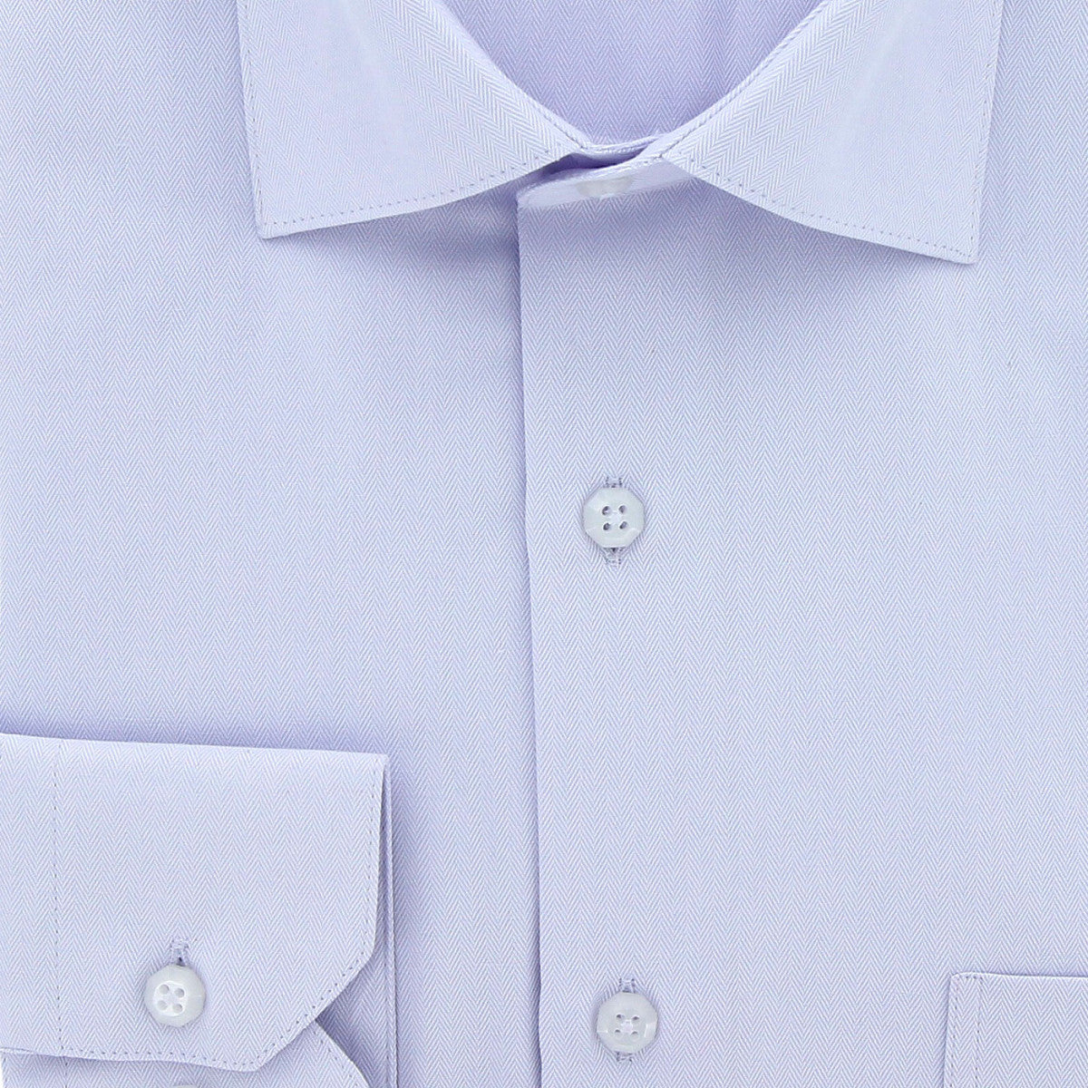 Chemise coupe droite tissu chevron AB4AM2 parme