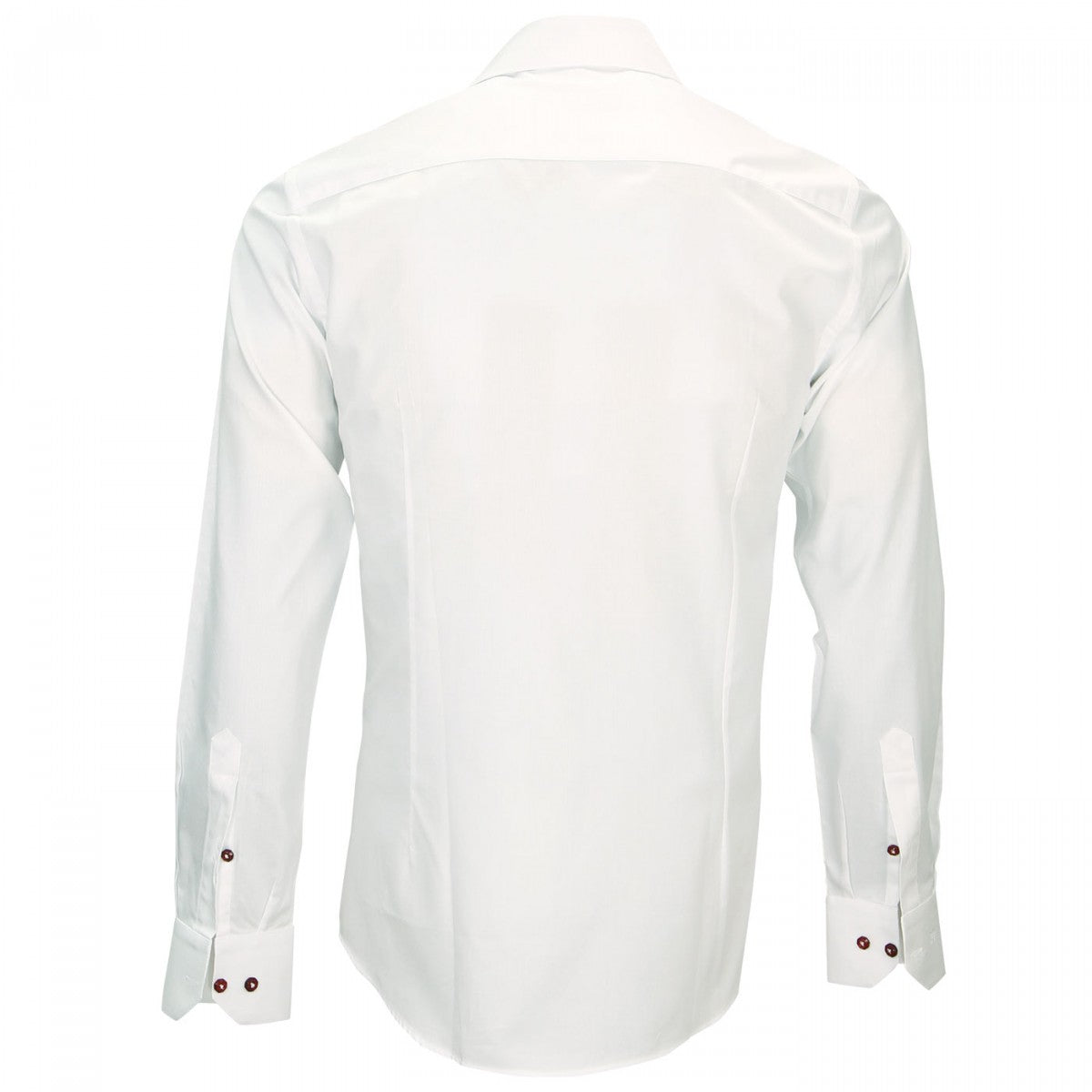 Chemise tissu jacquardFIORI Emporio balzani P7EB10 blanc rouge