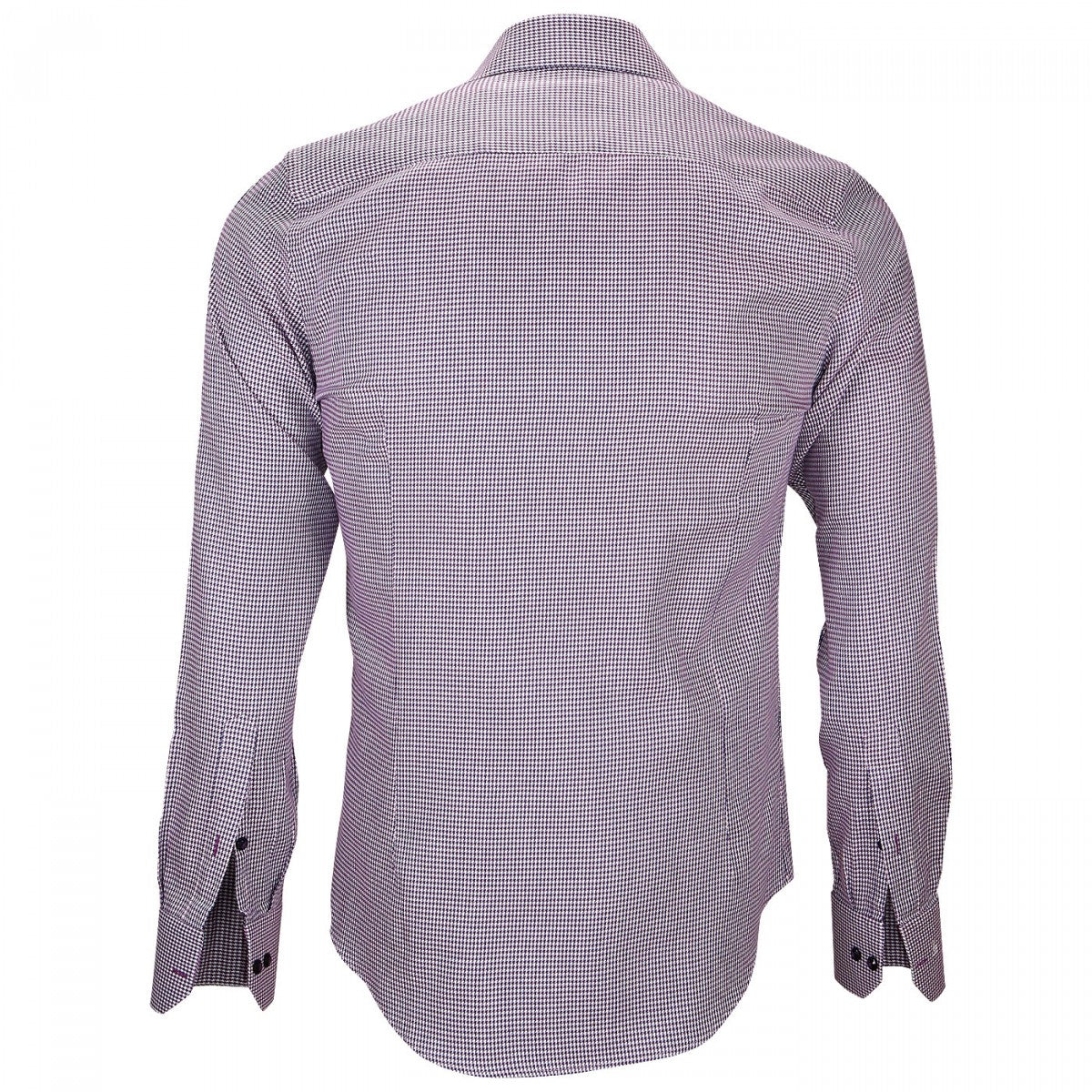 Chemise tissu jacquardFIORI Emporio balzani P7EB11 violet