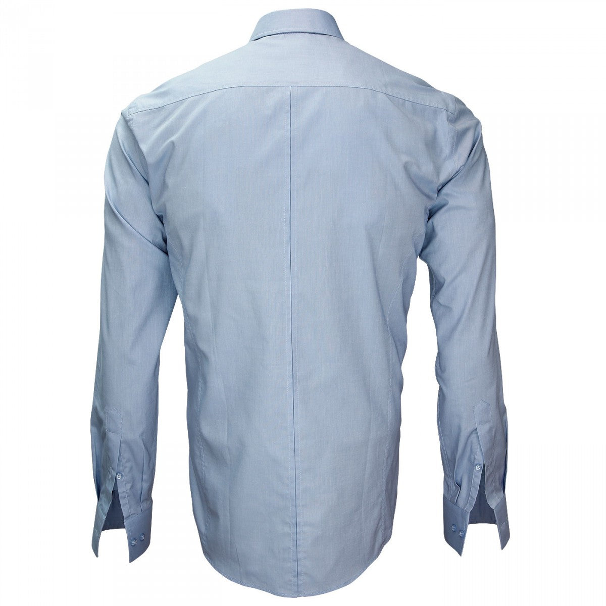 Chemise tissu pinpointPRESTIGE Emporio balzani J7EB1 bleu clair
