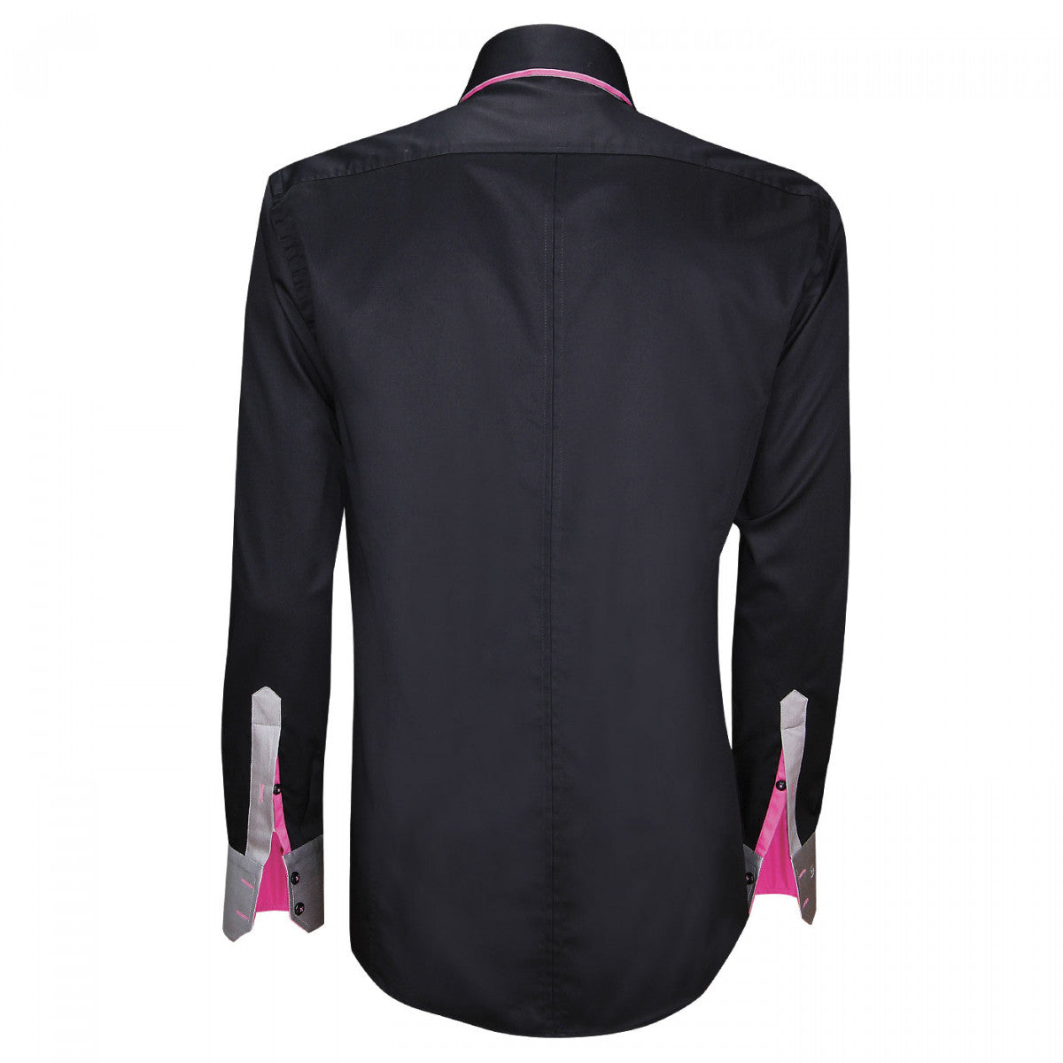 Chemise mode triple col Emporio Balzani ZP3EB2 noir