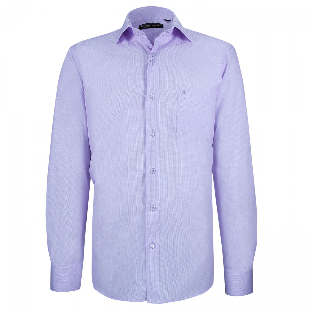 Chemise coupe droite vichy PIASTRA AB1EB2 parme