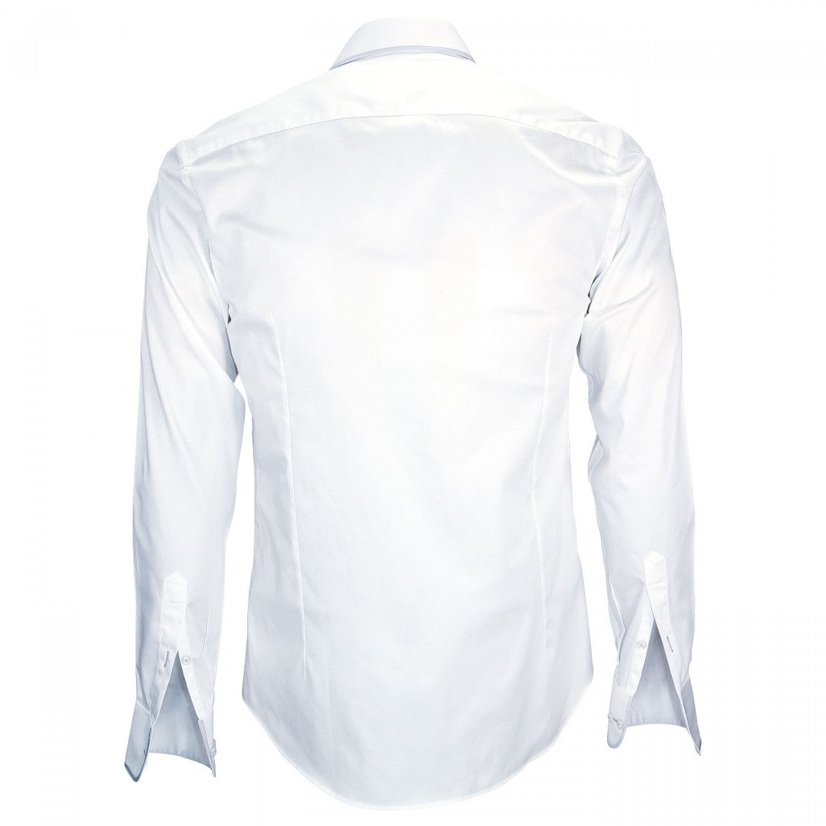 chemise col rondROUND TWO Andrew Mac Allister ZB25AM2 blanc