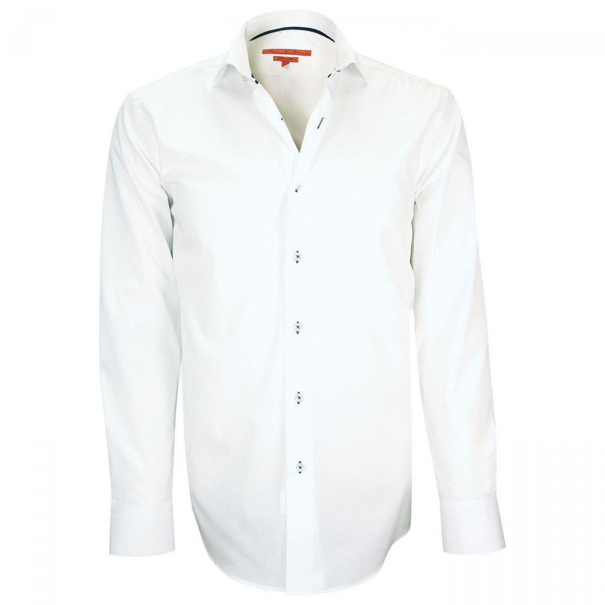 chemise mode blanc bleu