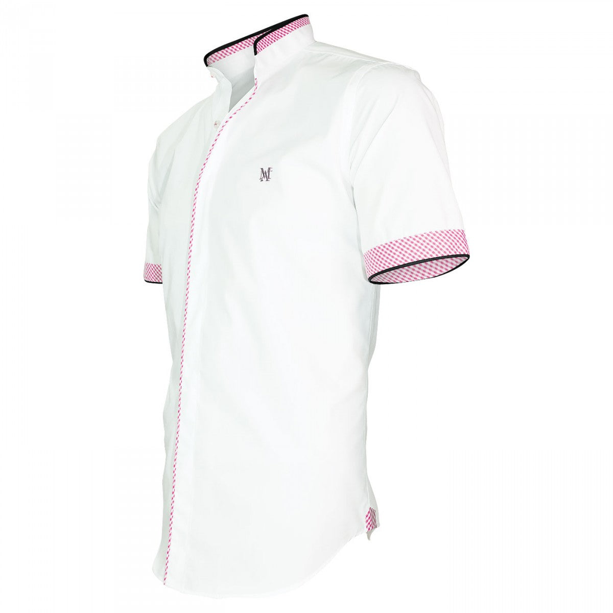 Chemisette col MaoLUXLEY Andrew Mc Allister TMC-T5AM3 blanc rose