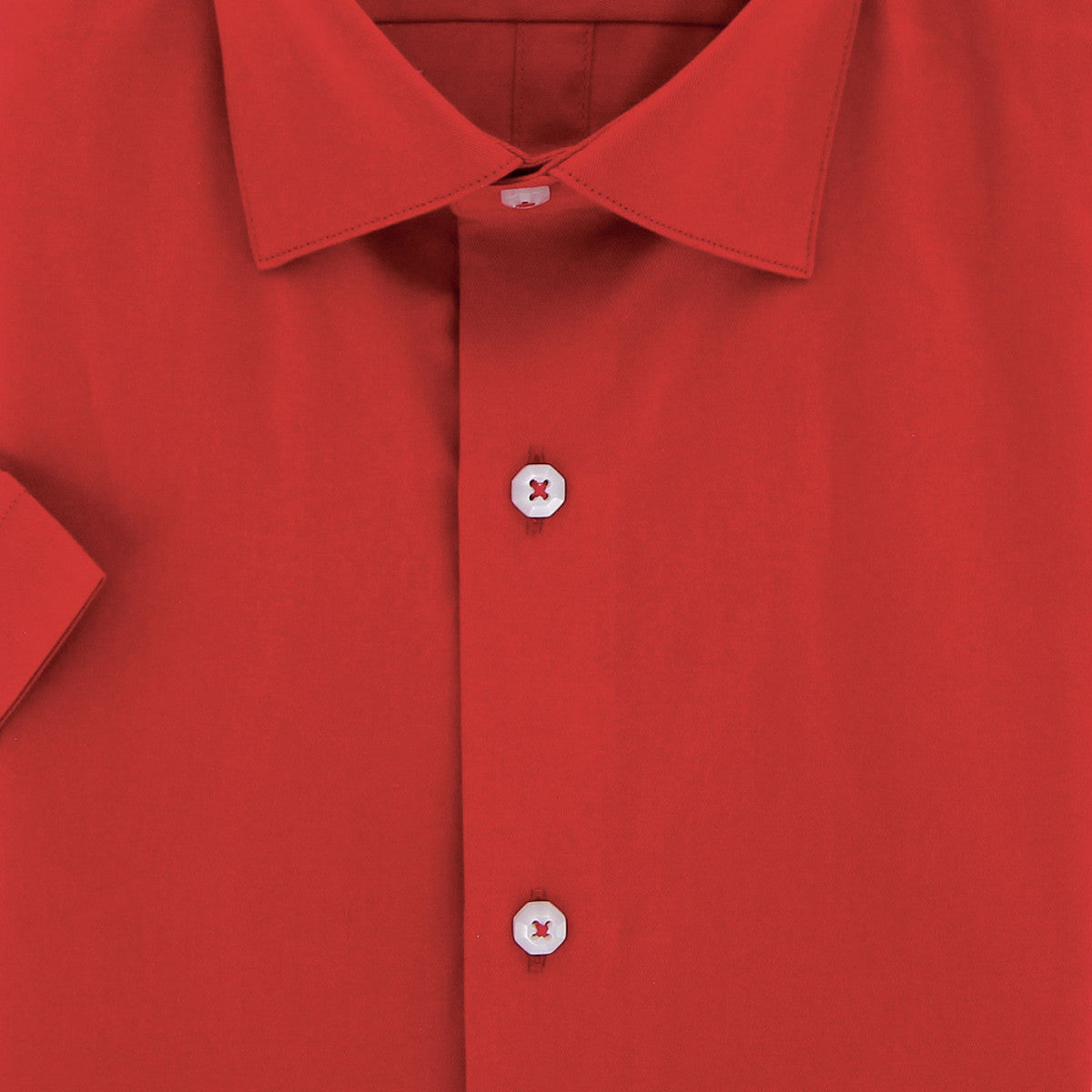 Chemisette coupe cintré unie AE1AMMC1 rouge