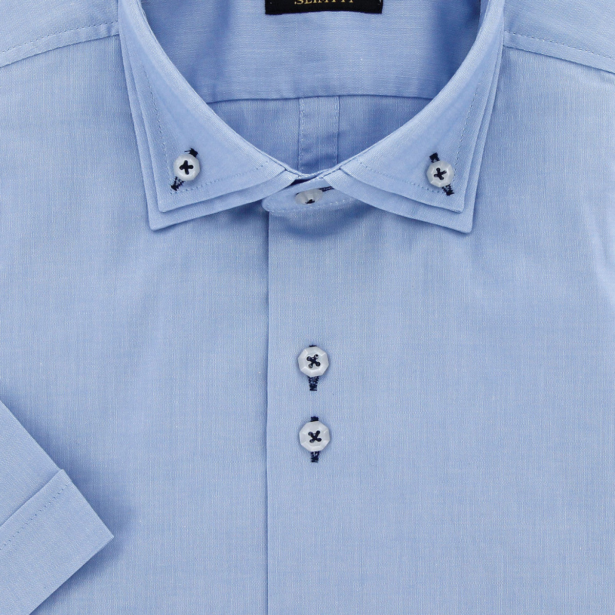 Chemisette emporio AD2EBMC3 bleu ciel