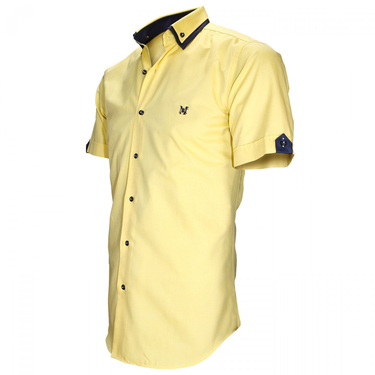 Chemisette double colDOOVER Andrew Mac Allister LMC-2AM1 jaune