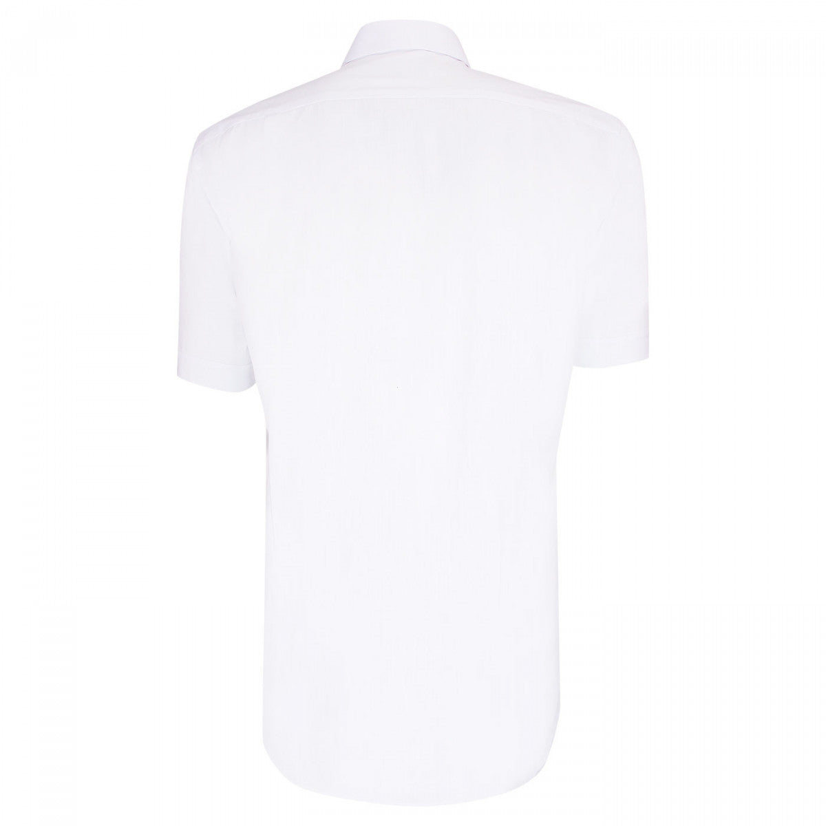 Chemisette lin classique coupe droite OLINA-AAMC5EB4 blanc