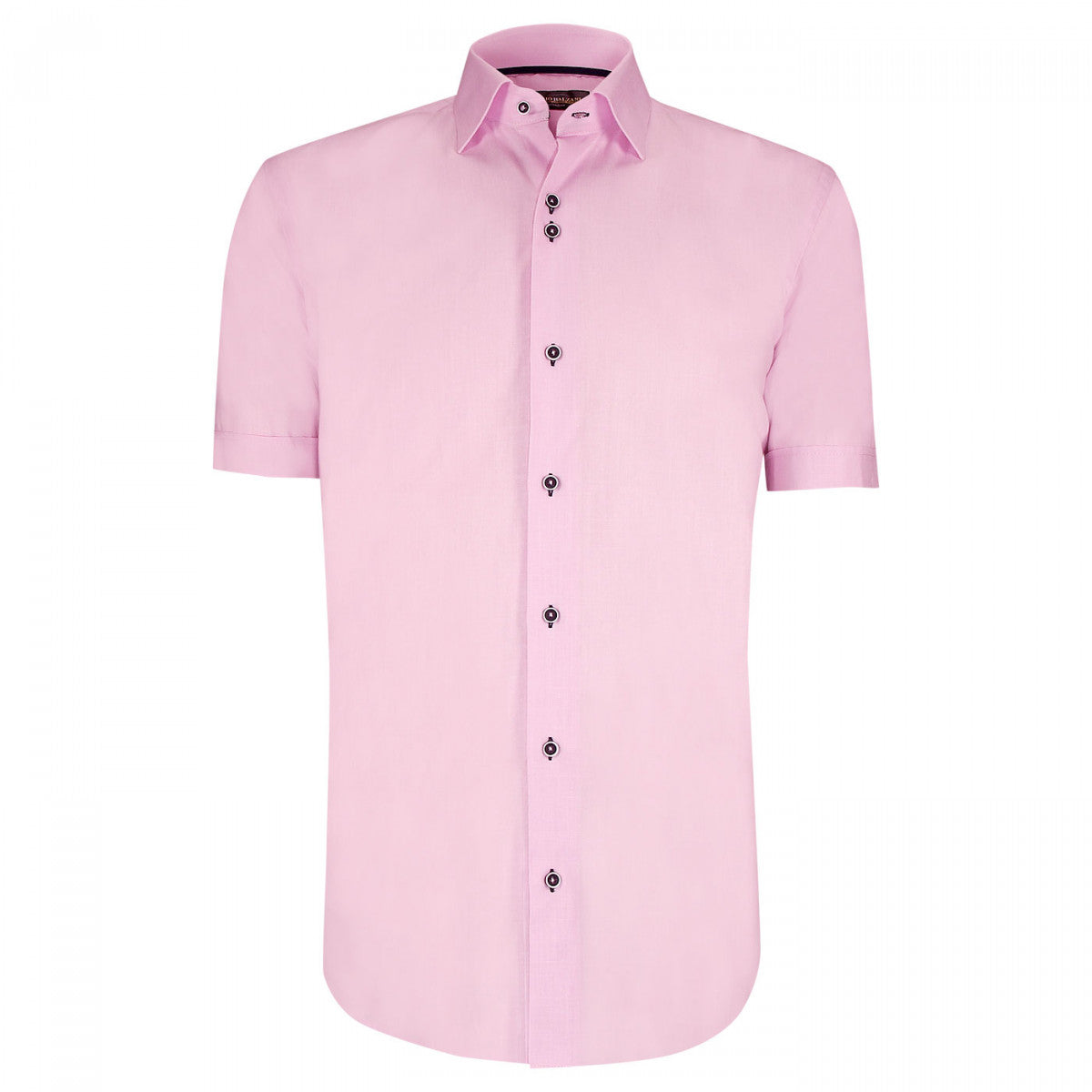 Chemisette lin classique coupe droite OLINA-AAMC5EB6 rose