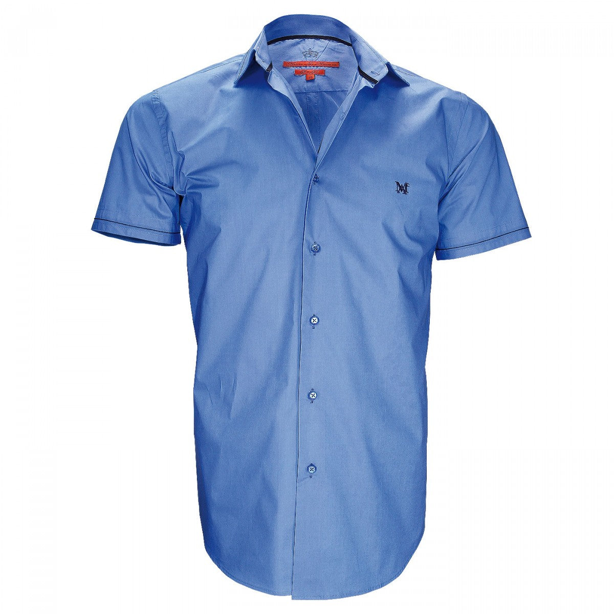 Chemisette modePACIFIC Andrew Mac Allister LBMC-1AM12 bleu indigo