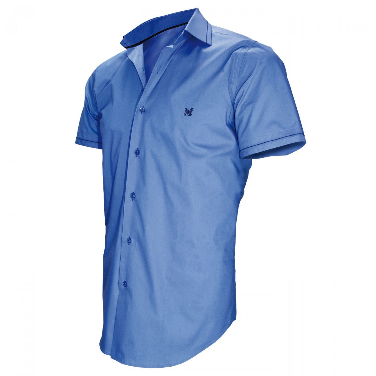 Chemisette modePACIFIC Andrew Mac Allister LBMC-1AM12 bleu indigo