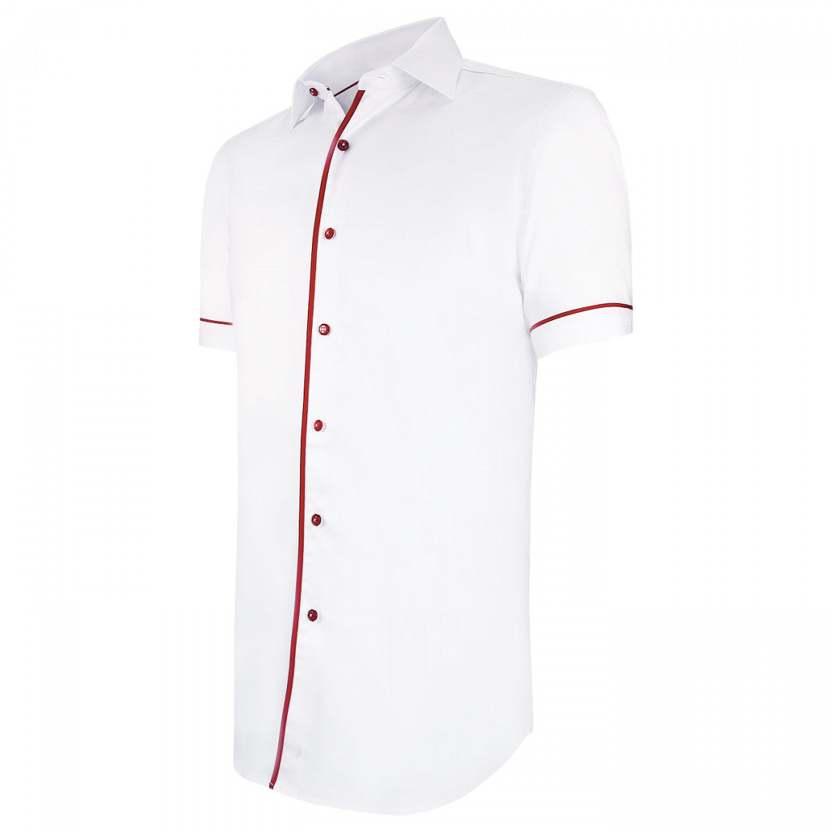 Chemisette mc allister ADMC4AM2 blanc rouge