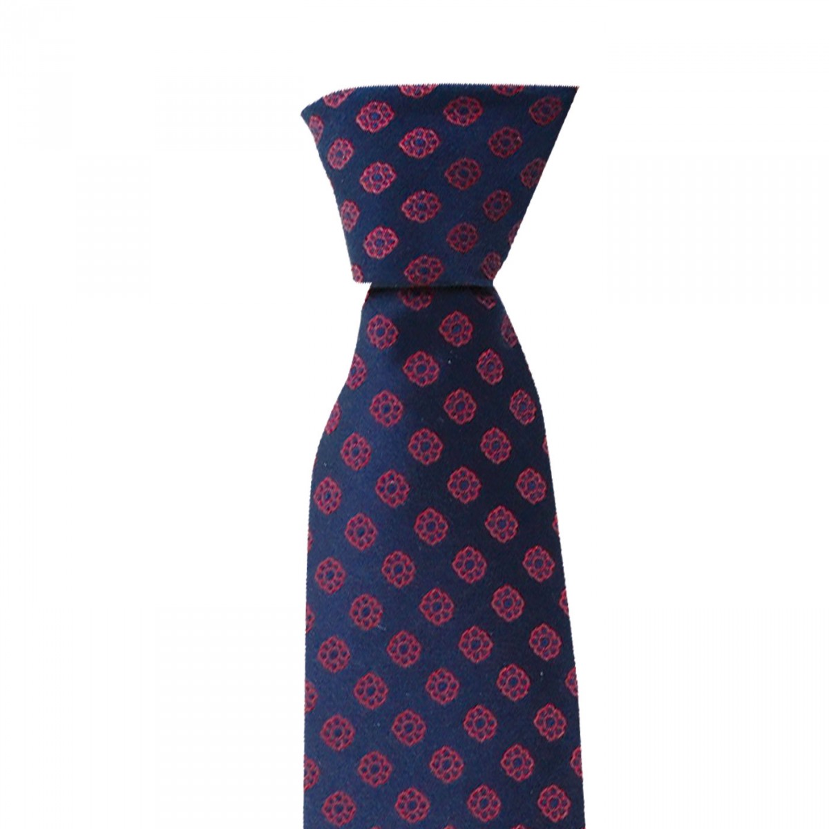 CRAVATE EN SOIE SMART Andrew Mc Allister CR-PFBL3 bleu rouge