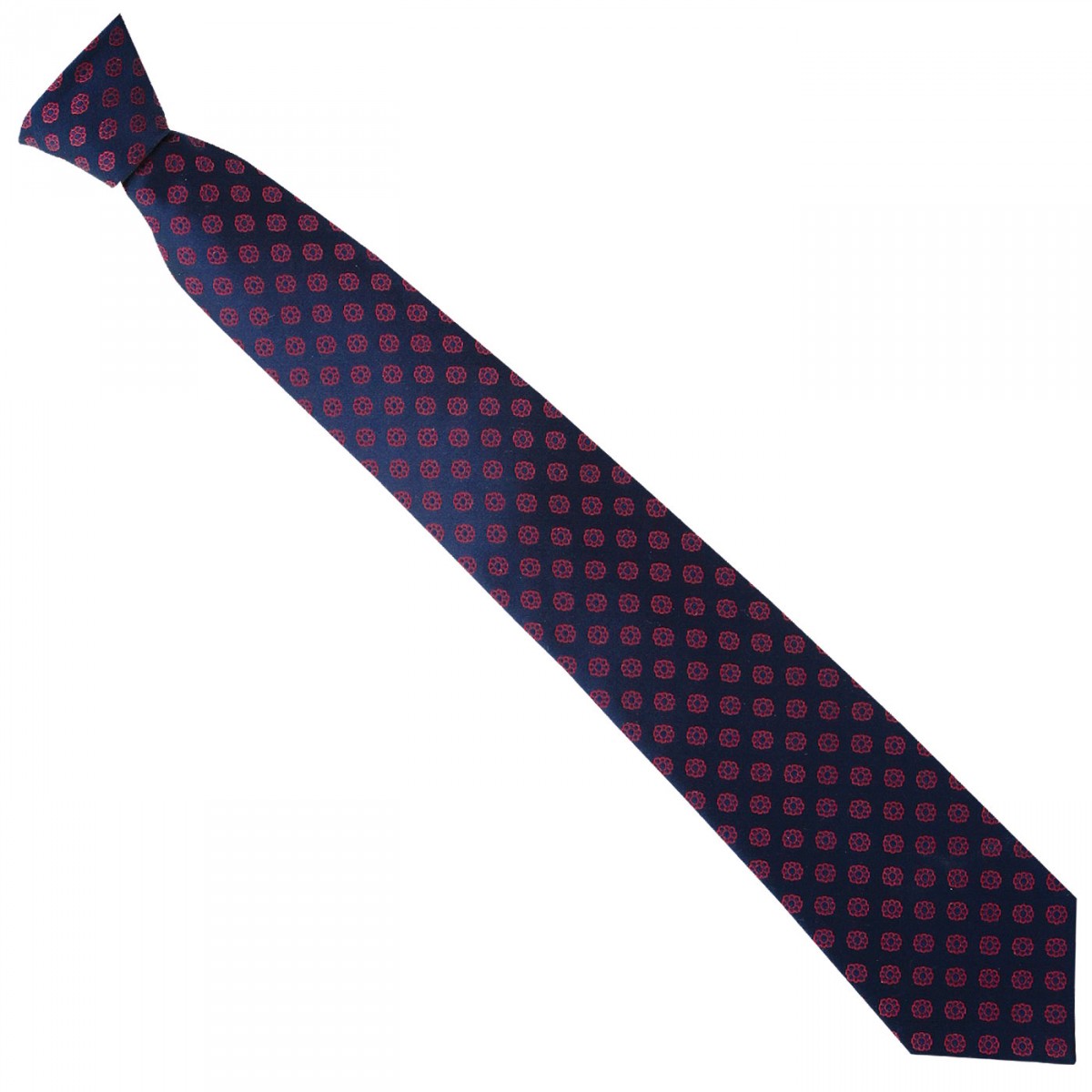 CRAVATE EN SOIE SMART Andrew Mc Allister CR-PFBL3 bleu rouge