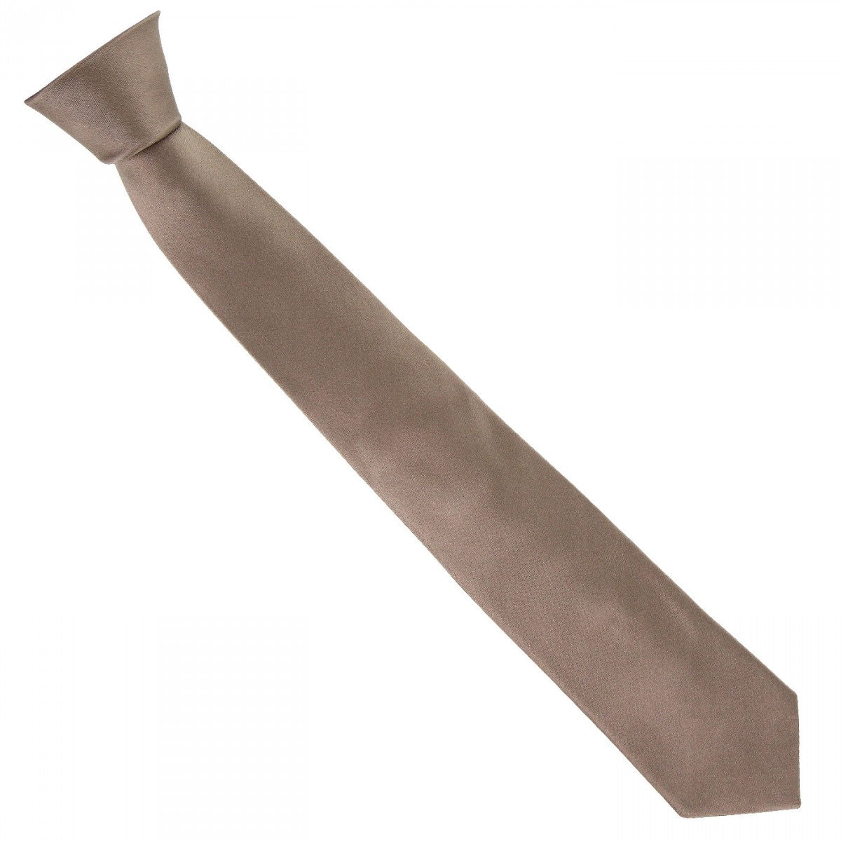 CRAVATE EN SOIE CLASSIC Andrew Mc Allister KCR-CHOCO1 marron fonce