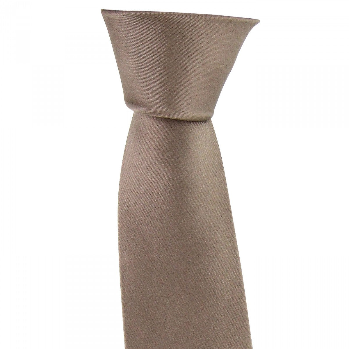 CRAVATE EN SOIE CLASSIC Andrew Mc Allister KCR-CHOCO1 marron fonce