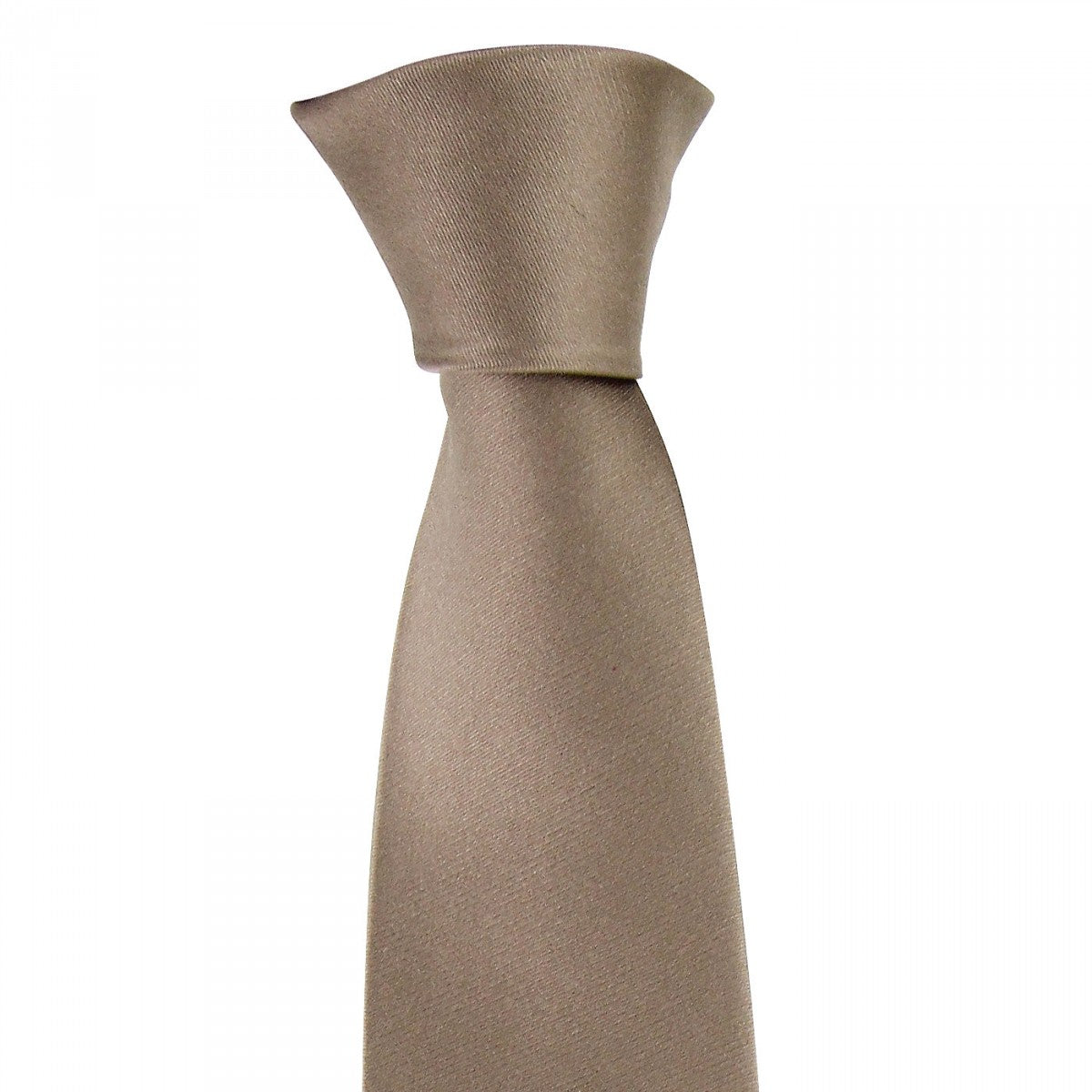 CRAVATE EN SOIE CLASSIC Andrew Mc Allister KCR-CHOCO2 marron