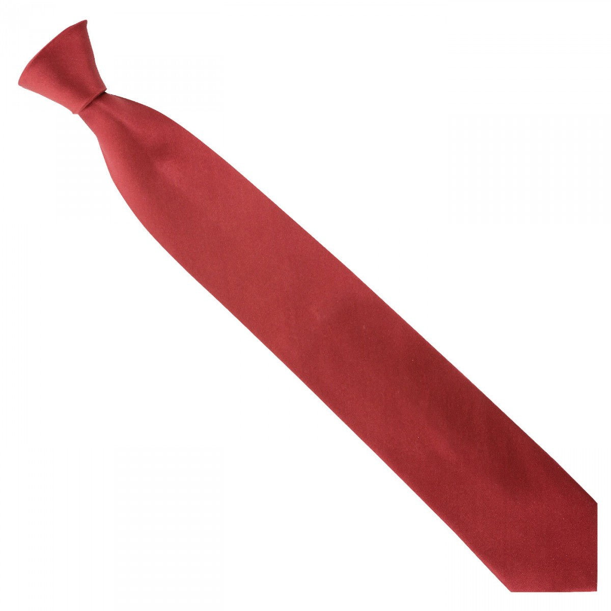 Cravate en soie UNIE Emporio balzani KCR-BDX2 bordeaux
