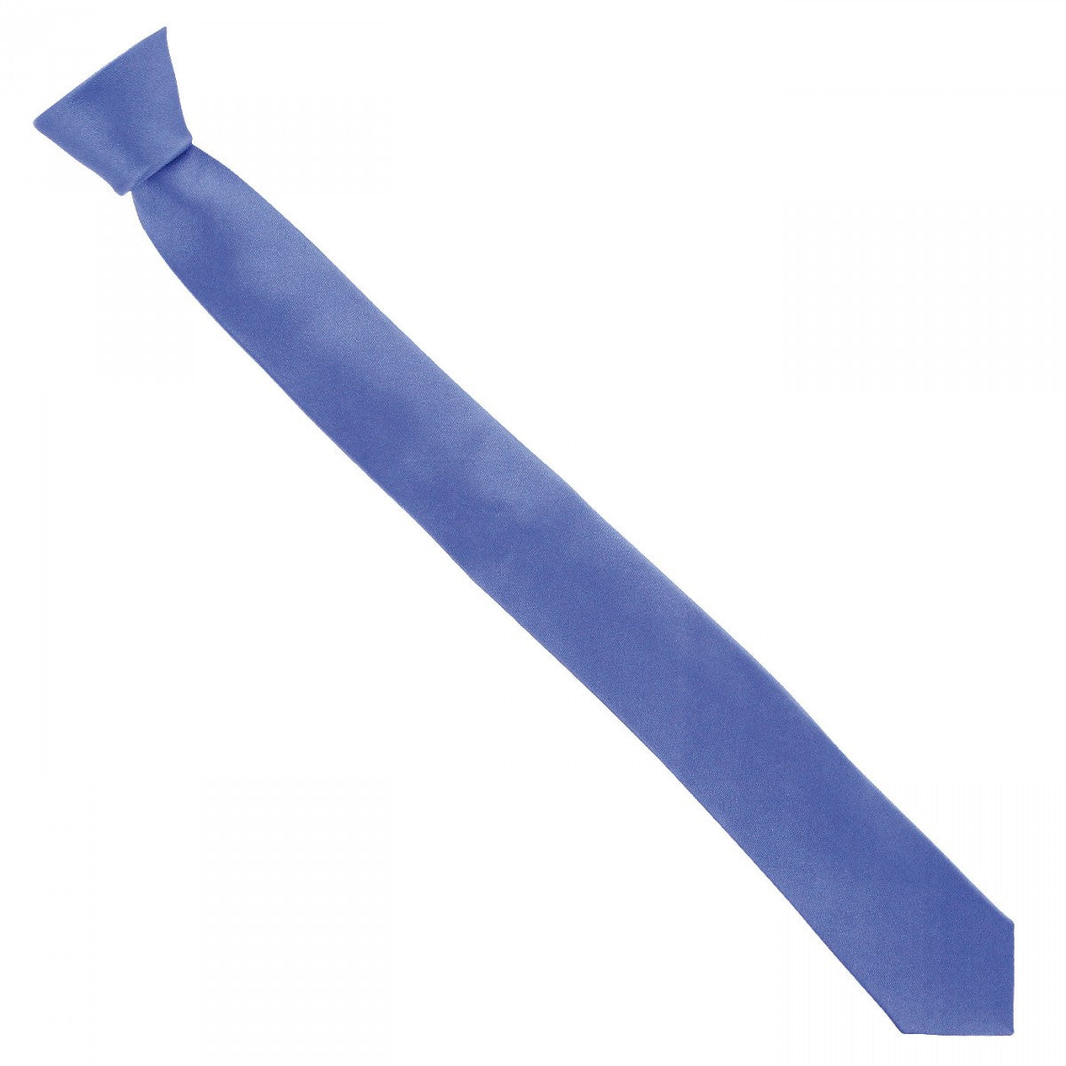 CRAVATE EN SOIE SLIM Andrew Mc Allister KCTFINE-BLEU1 bleu