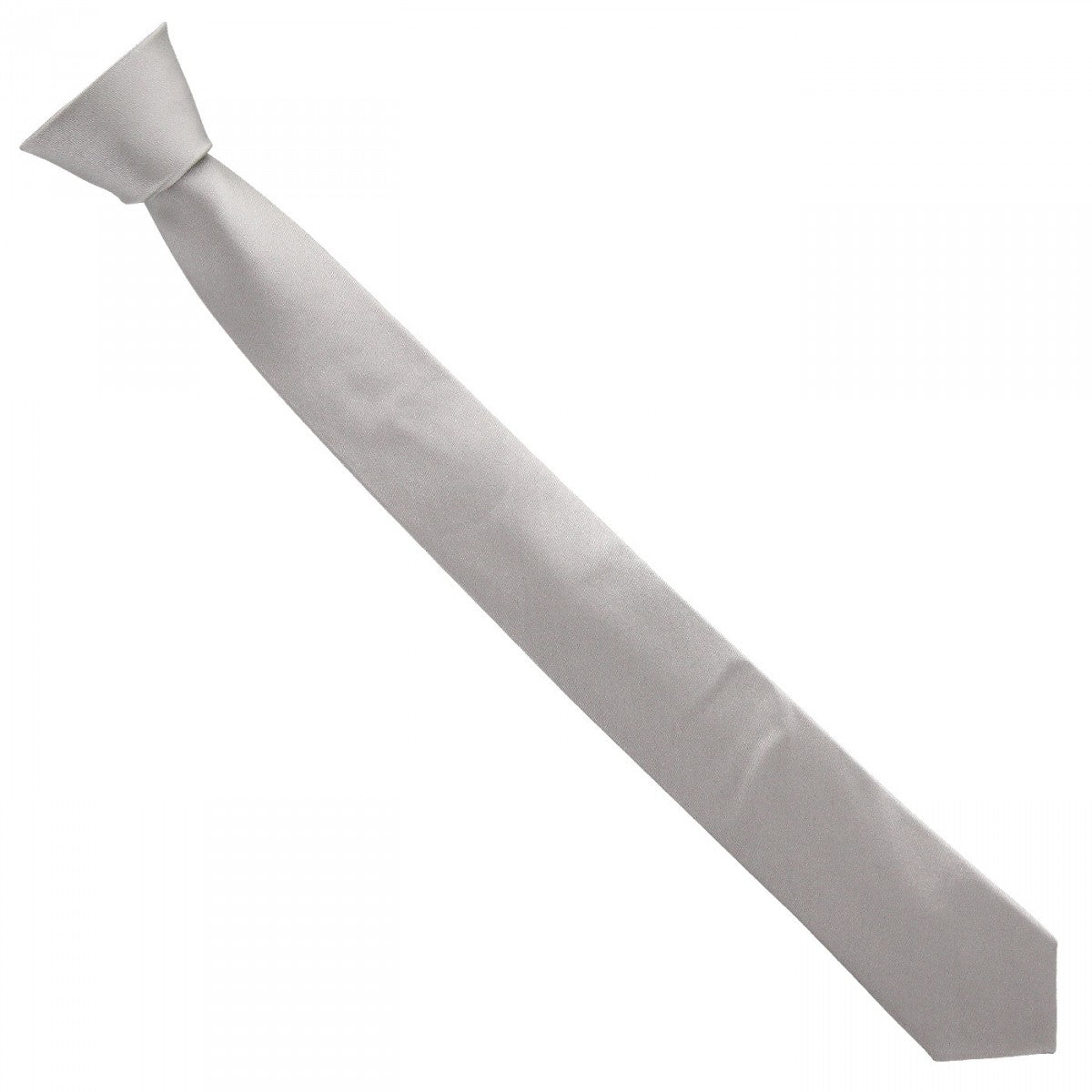 CRAVATE EN SOIE SLIM Andrew Mc Allister KCTFINE-GRIS3 gris