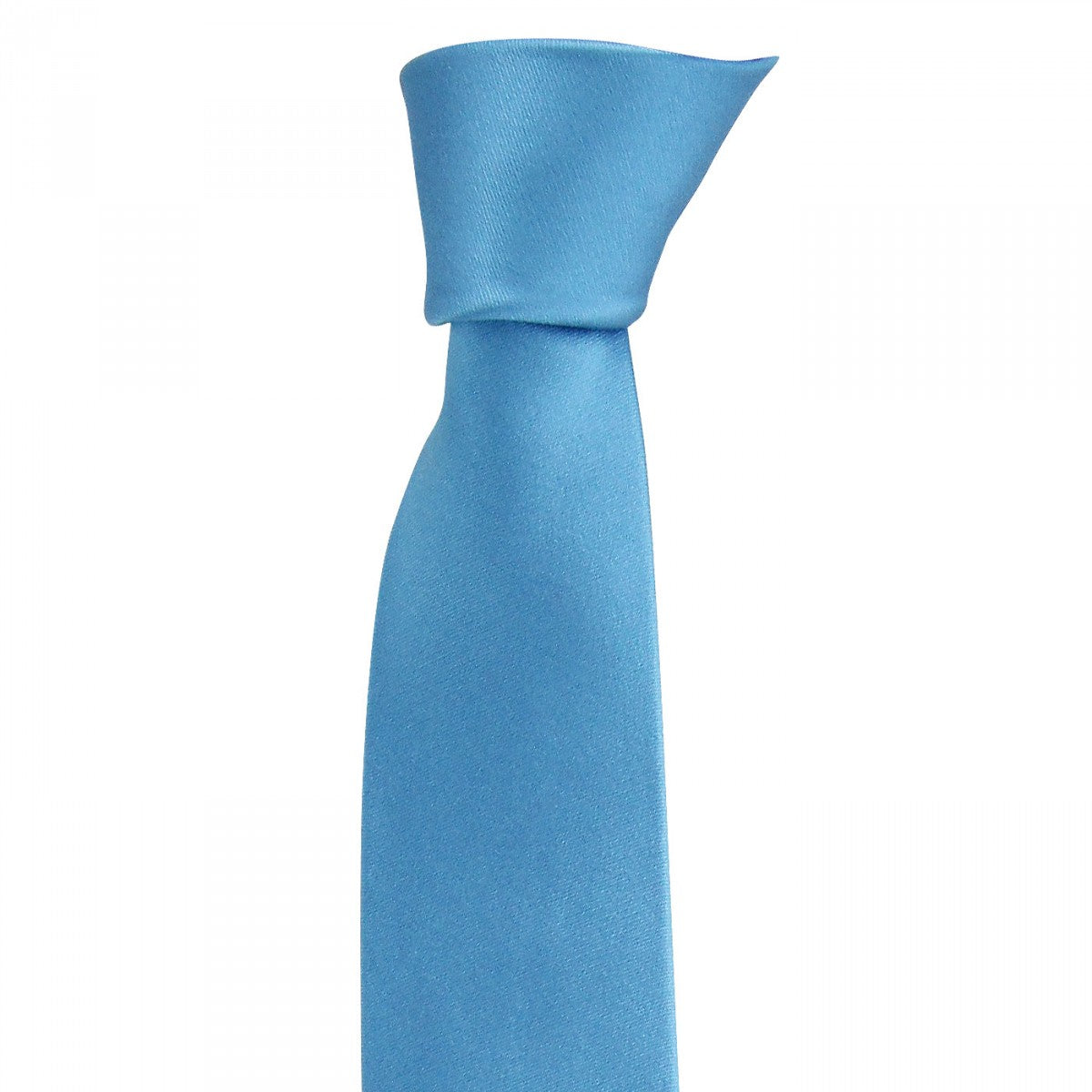 CRAVATE EN SOIE SLIM Andrew Mc Allister KCTFINE-TURQ turquoise