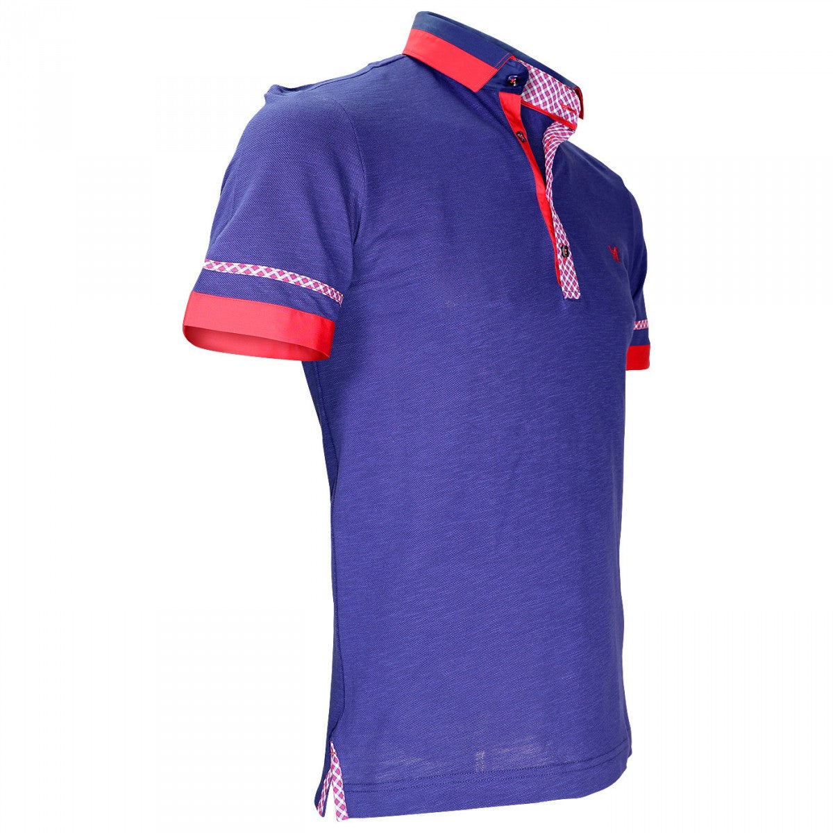 Polo bi-matièreFOLKERSTONE Andrew Mc Allister TM1-INDI bleu