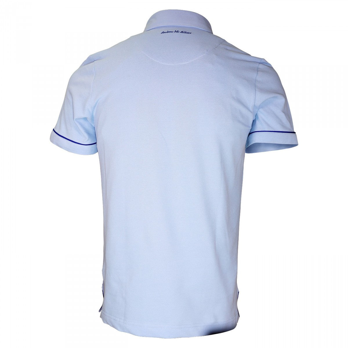Polo brodéPLYMOUTH Andrew Mc Allister TM3-SKY bleu ciel