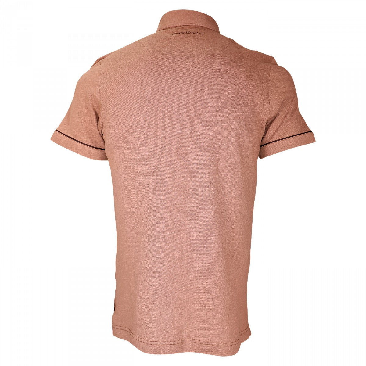 Chemise brodéePLYMOUTH Andrew Mc Allister TM3-MRGL marron