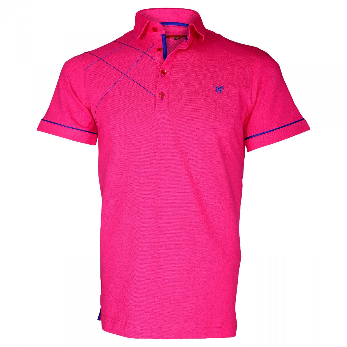 Polo brodéPLYMOUTH Andrew Mc Allister TM3-PINK rose