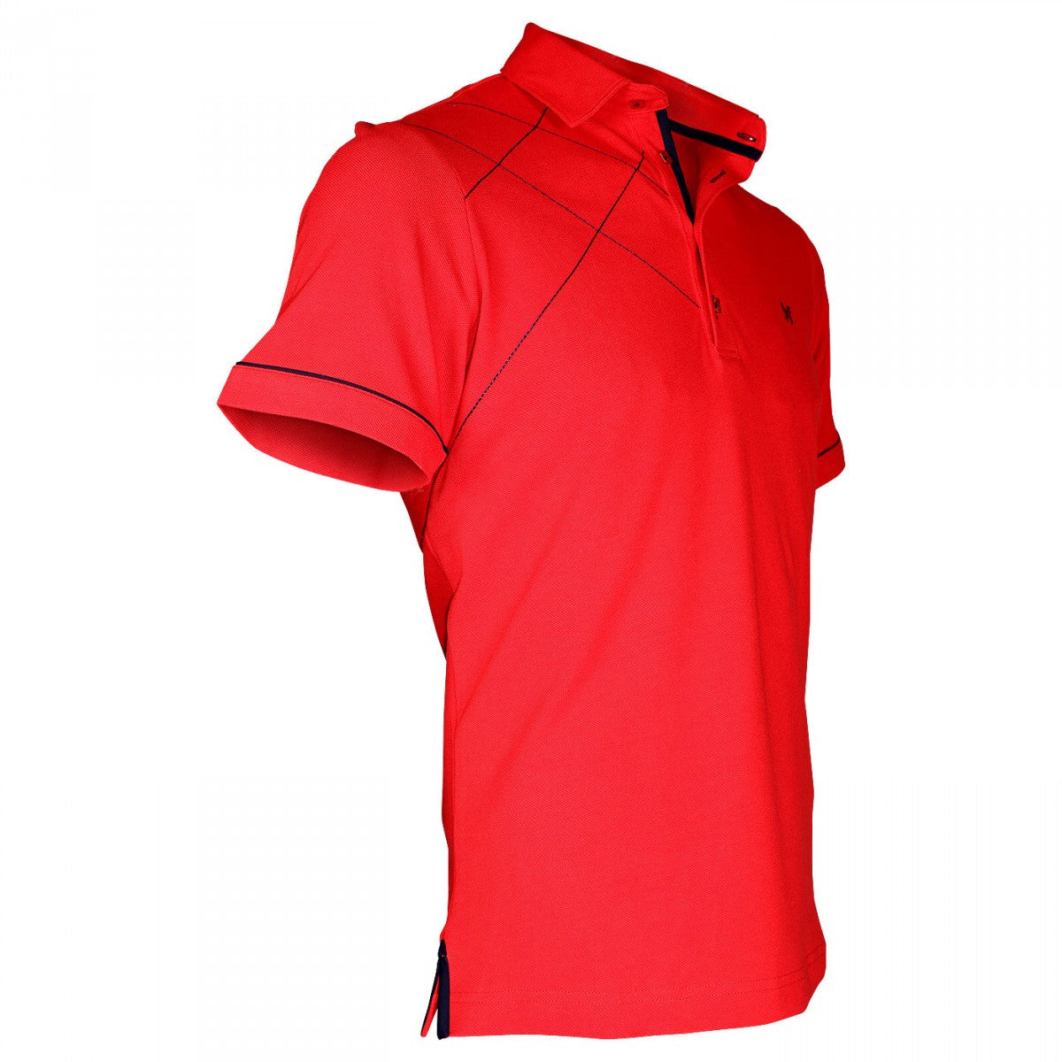 Polo brodéPLYMOUTH Andrew Mc Allister TM3-RED rouge