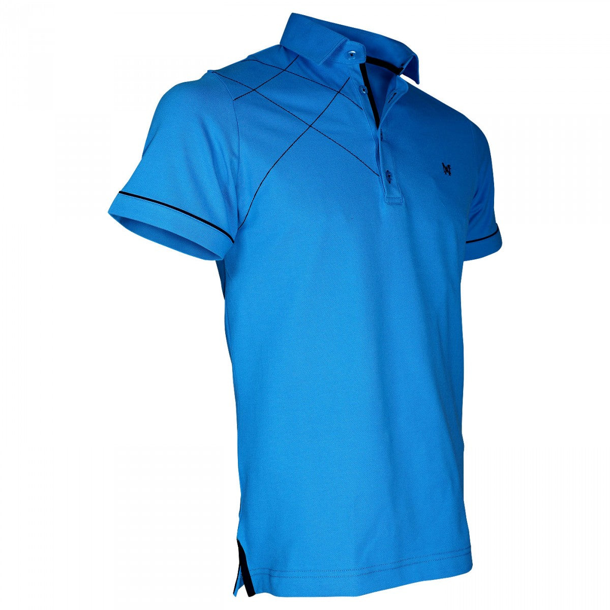 Polo brodéPLYMOUTH Andrew Mc Allister TM3-TURQ turquoise