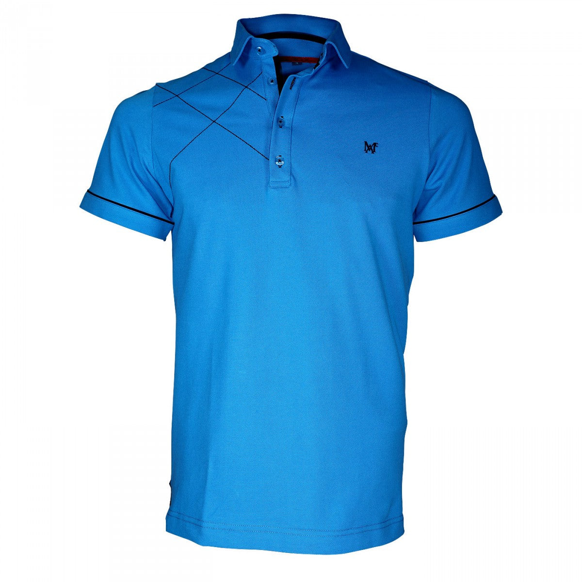 Polo brodéPLYMOUTH Andrew Mc Allister TM3-TURQ turquoise